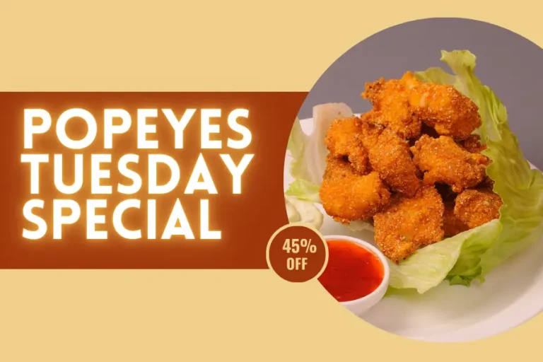 Popeyes Tuesday Special