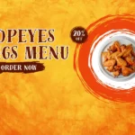 Popeyes Wings Menu